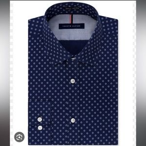 Tommy Hilfiger long sleeve dress shirt, size medium